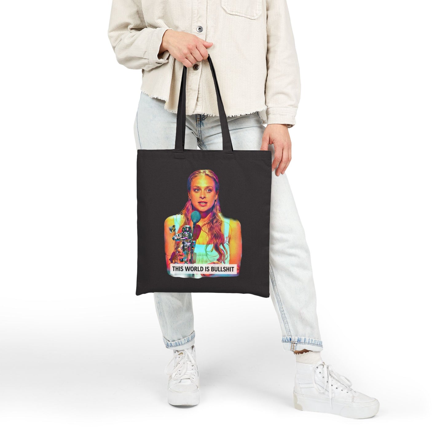 Cute Fiona Apple — 'This World Is Bullshit' Canvas Tote