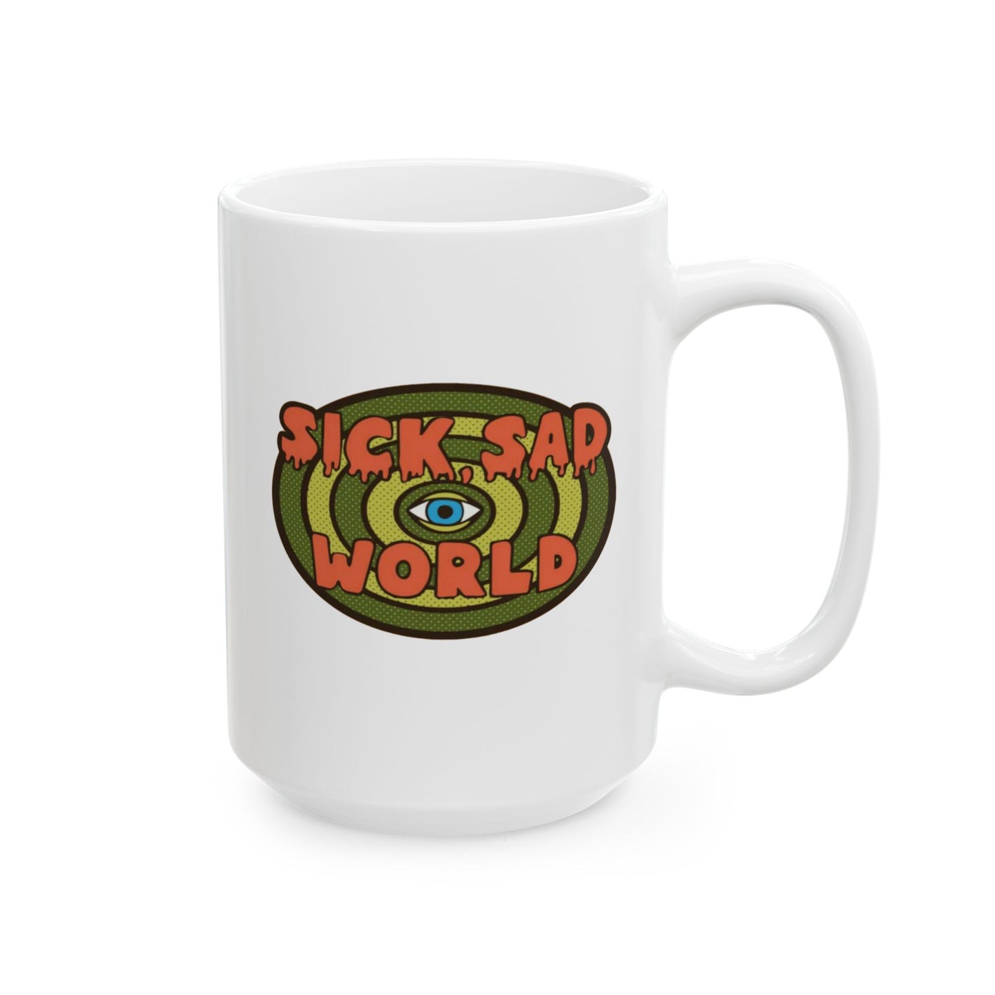 Jane from Daria : "Leave me alone." Graphic Coffee Mug (11oz/15oz) / Sick Sad World