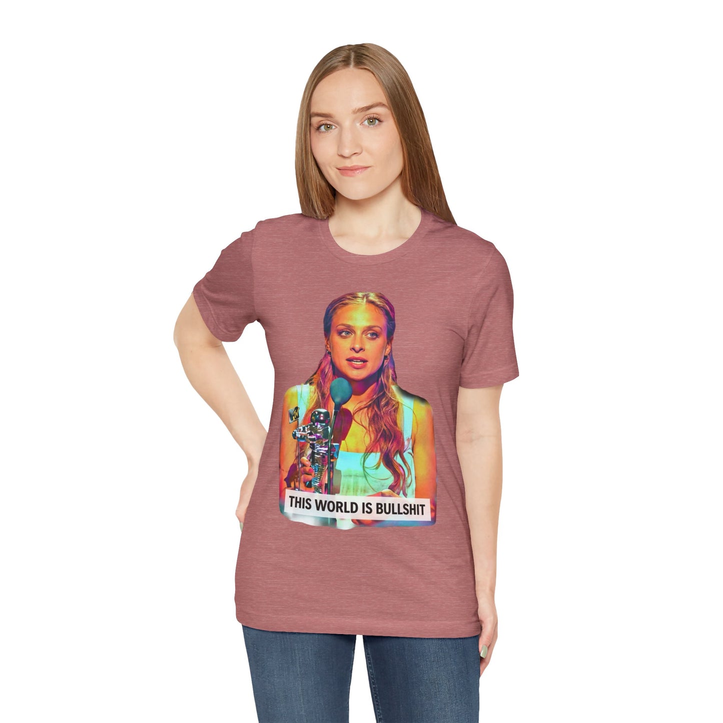 Comfy Graphic, Fiona Apple "This World Is Bullshit" Tee with 'Egos Kill Everything' Back