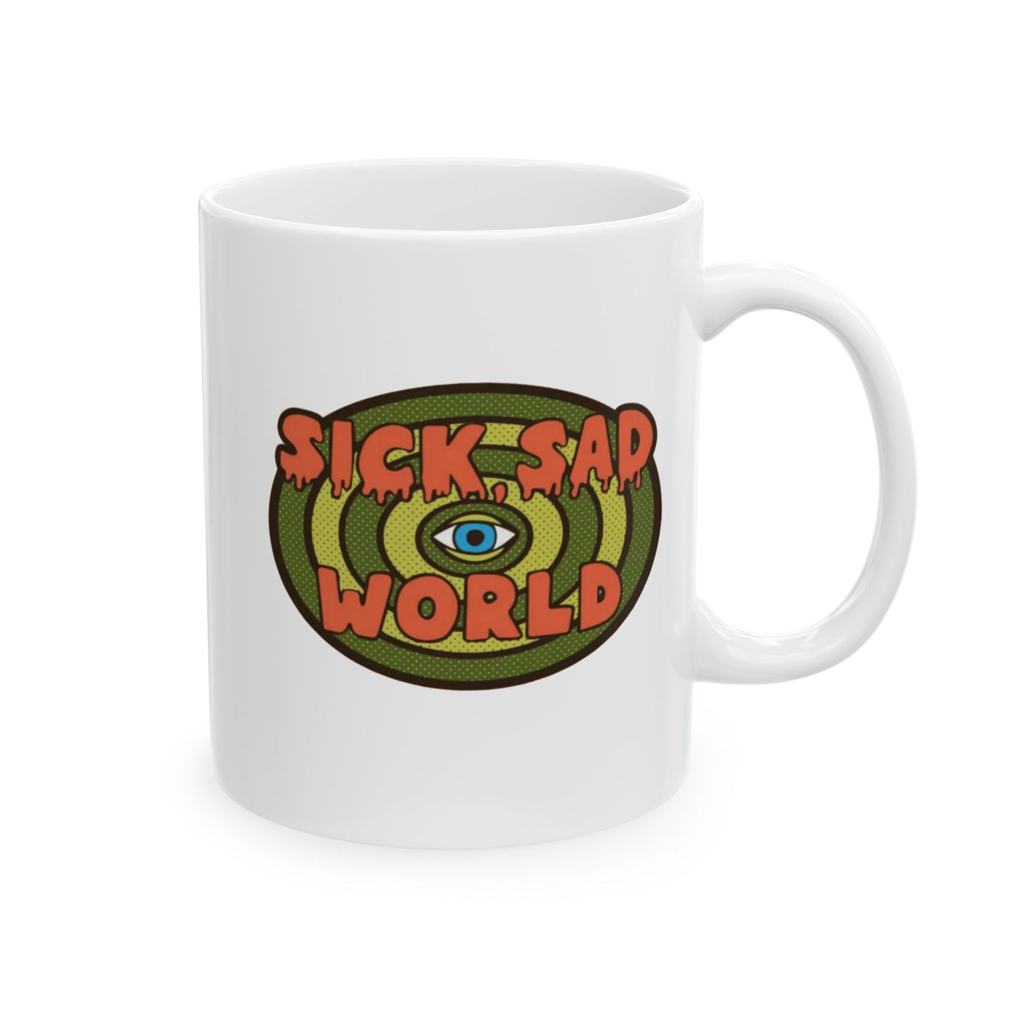 Jane from Daria : "Leave me alone."  Graphic Coffee Mug (11oz/15oz) / Sick Sad World