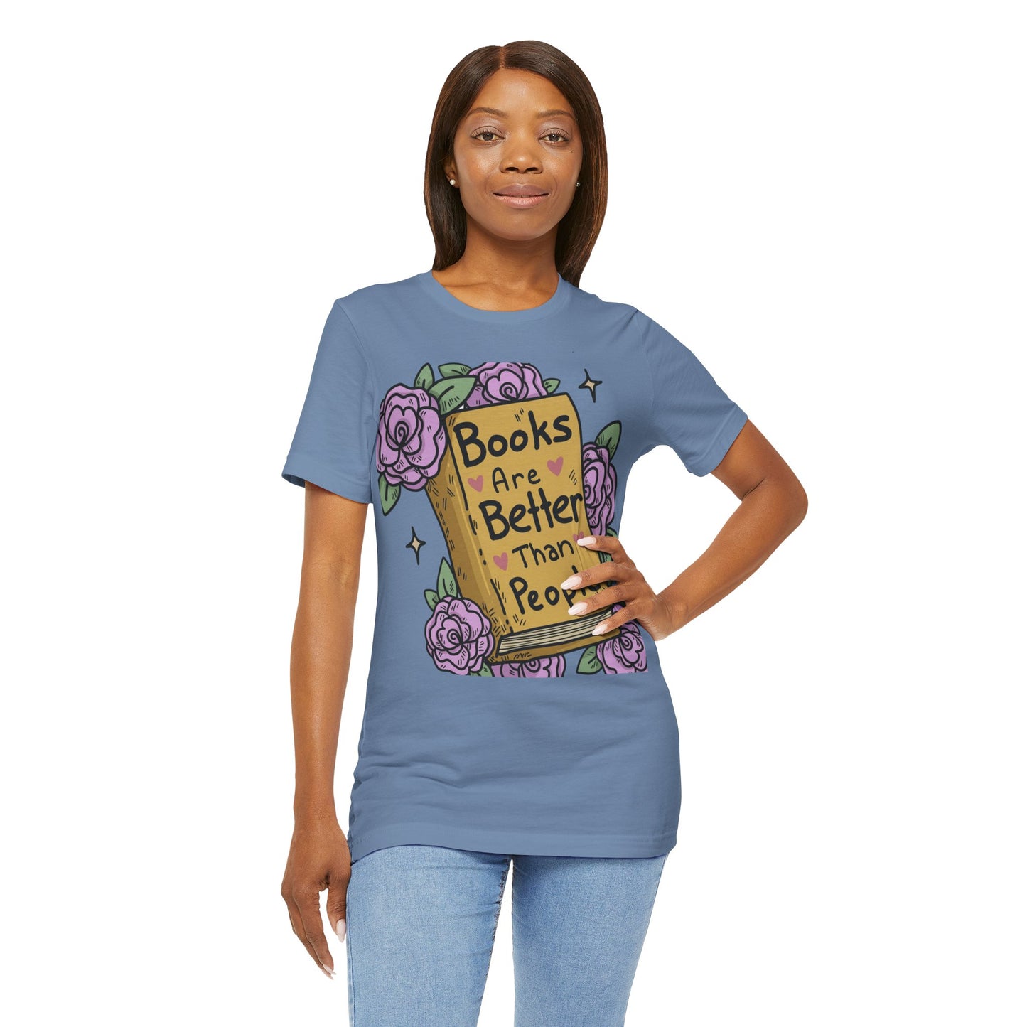 Comfy, Books Are Better Than People T-Shirt
