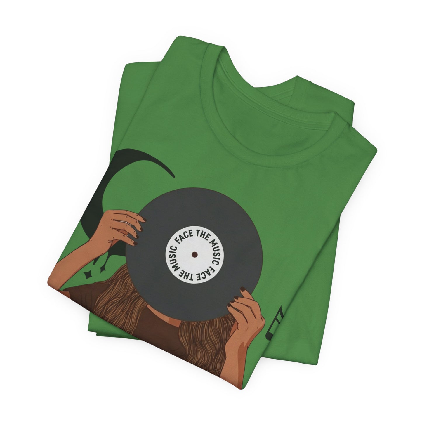 Vinyl Girl Graphic Tee – Retro Record Music Lover T-Shirt