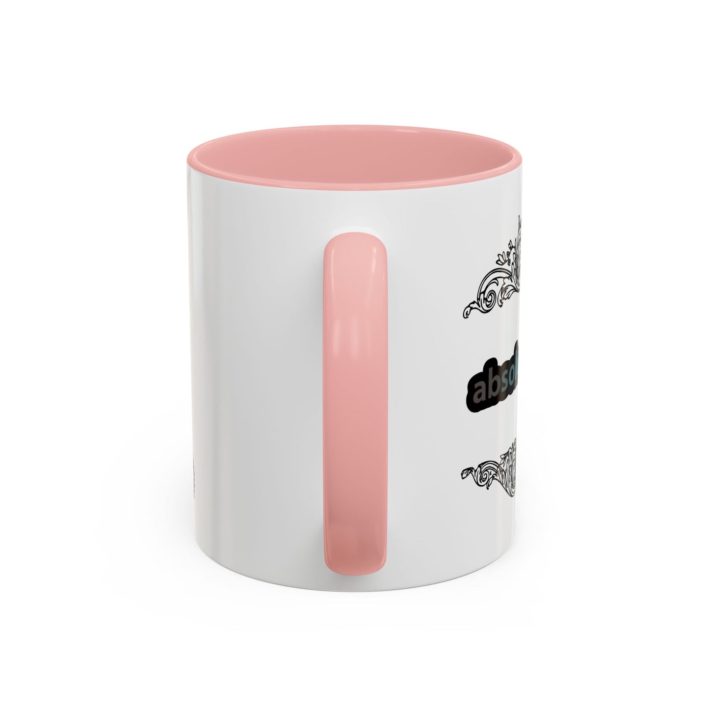 11/15oz Absolutely Not Mugs with colorful handle and inside