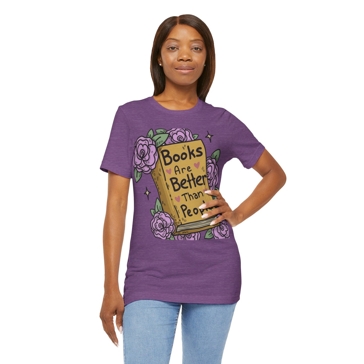 Comfy, Books Are Better Than People T-Shirt