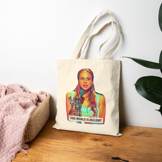 Cute Fiona Apple — 'This World Is Bullshit' Canvas Tote