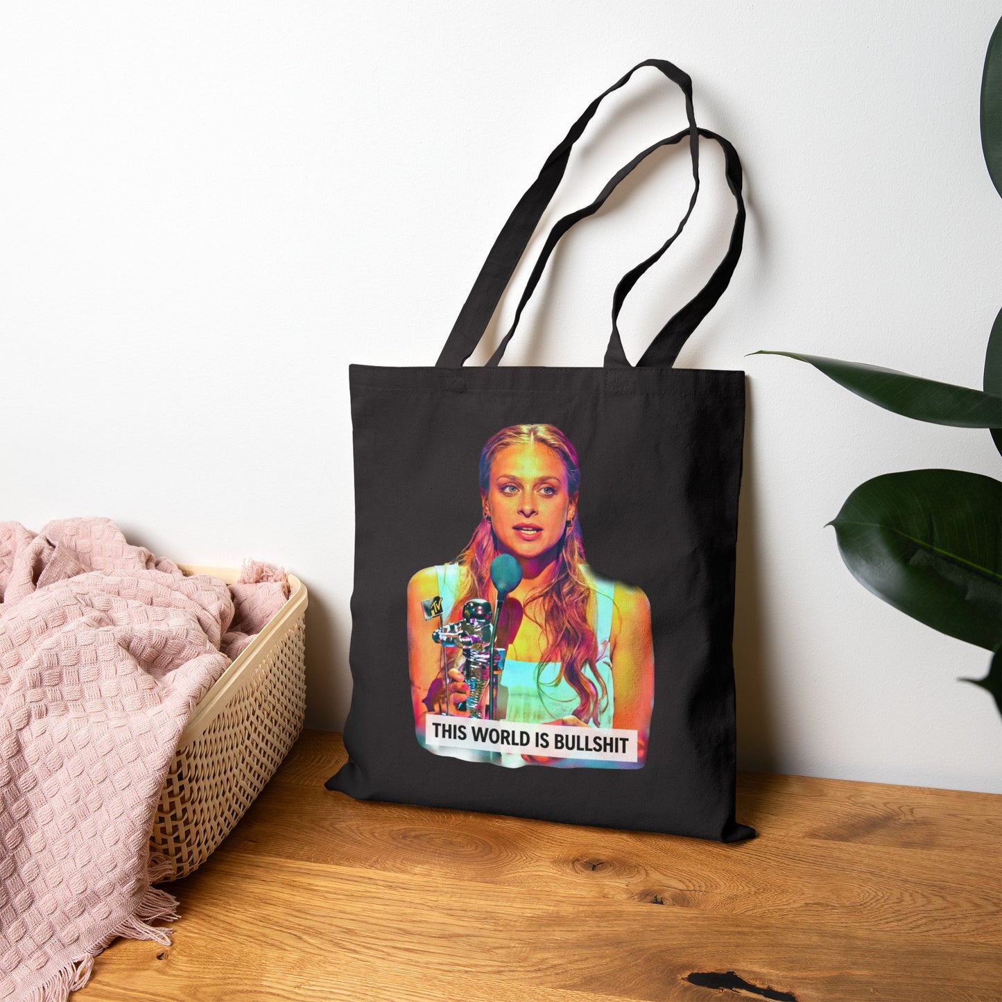 Cute Fiona Apple — 'This World Is Bullshit' Canvas Tote