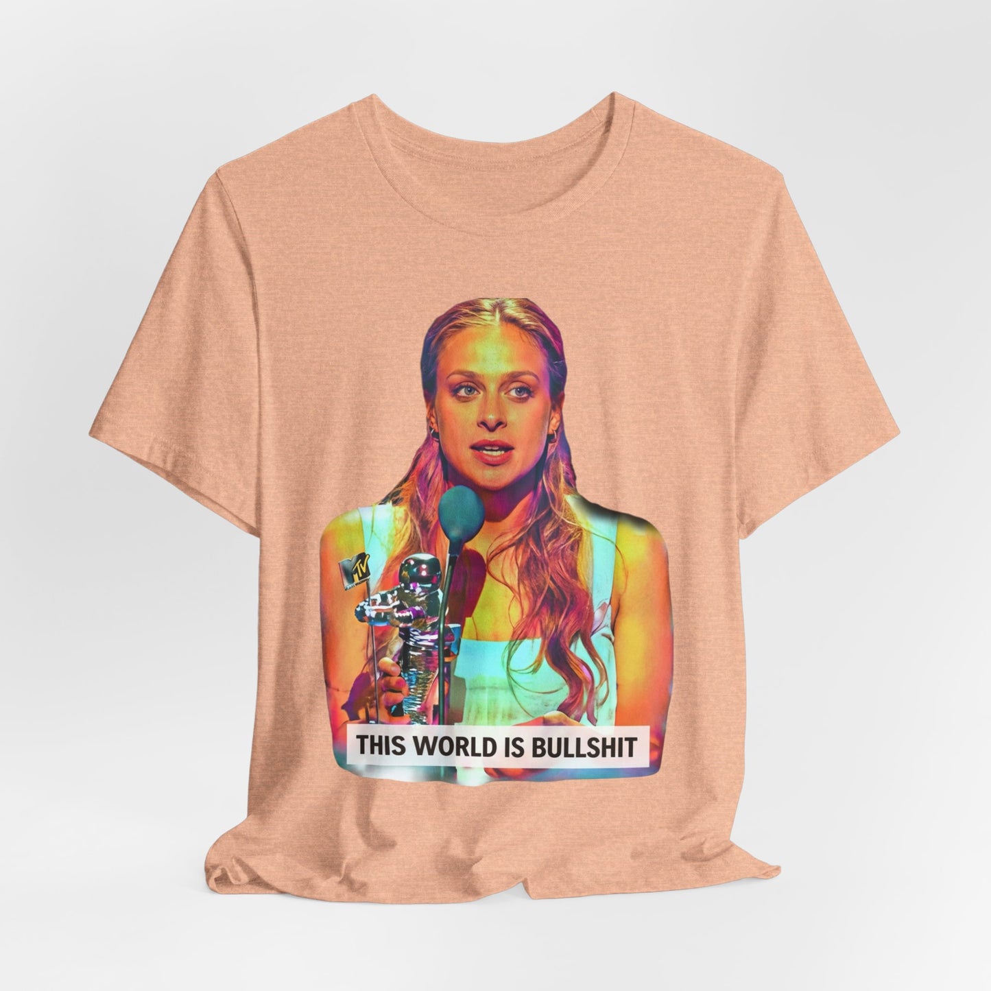 Comfy Graphic, Fiona Apple "This World Is Bullshit" Tee with 'Egos Kill Everything' Back