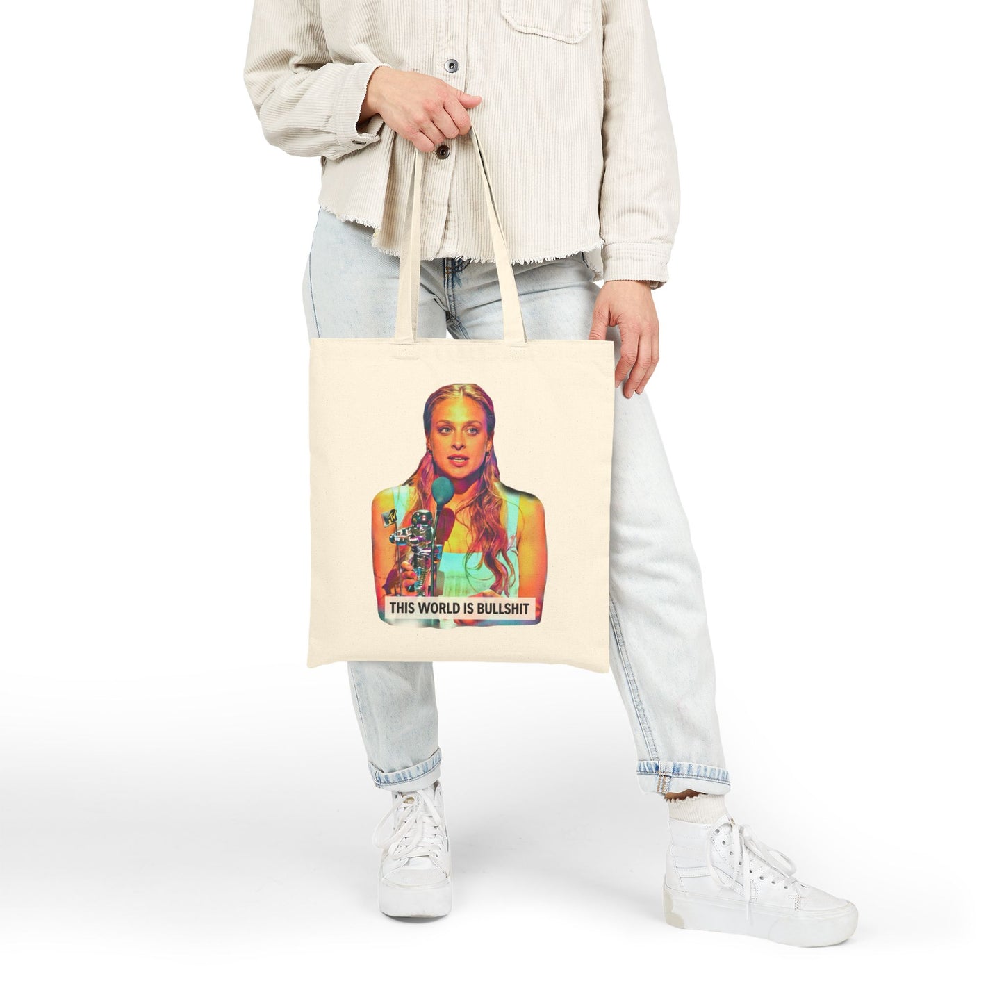 Cute Fiona Apple — 'This World Is Bullshit' Canvas Tote