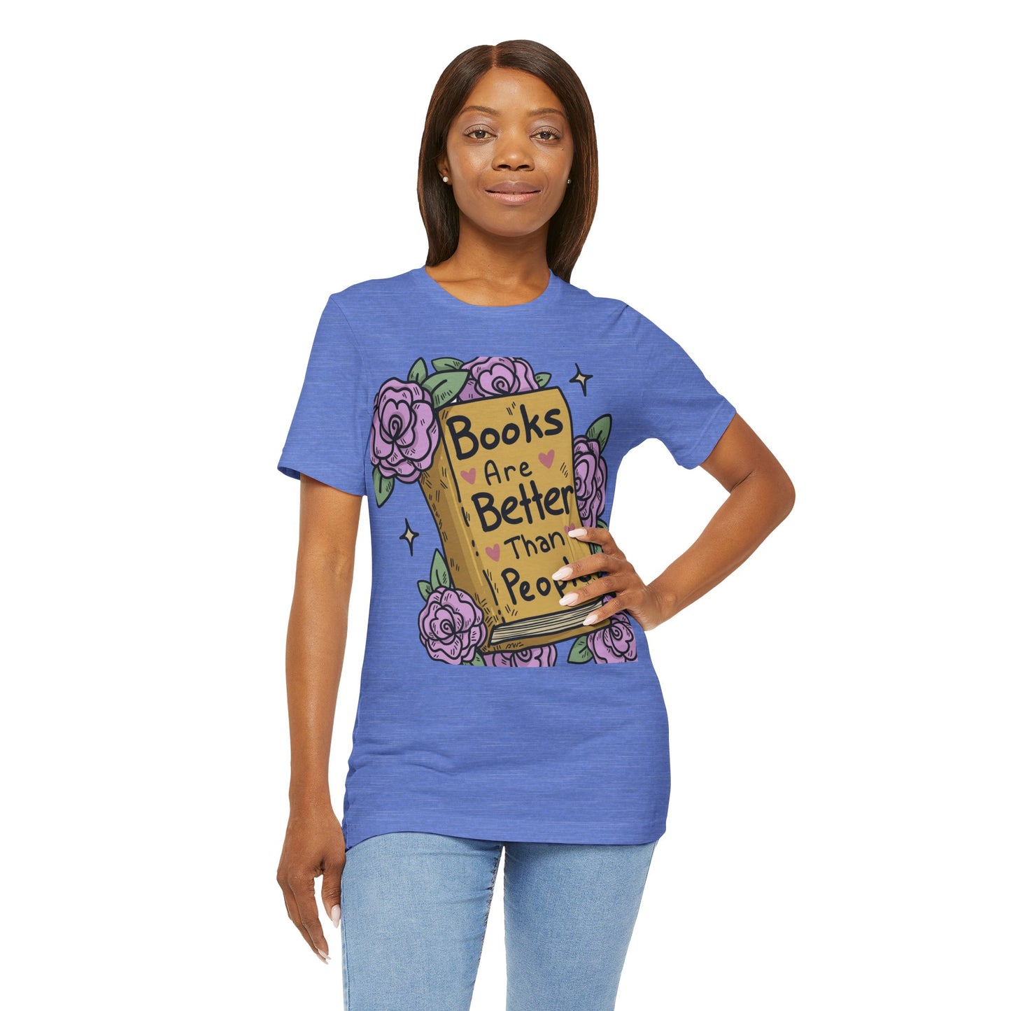 Comfy, Books Are Better Than People T-Shirt