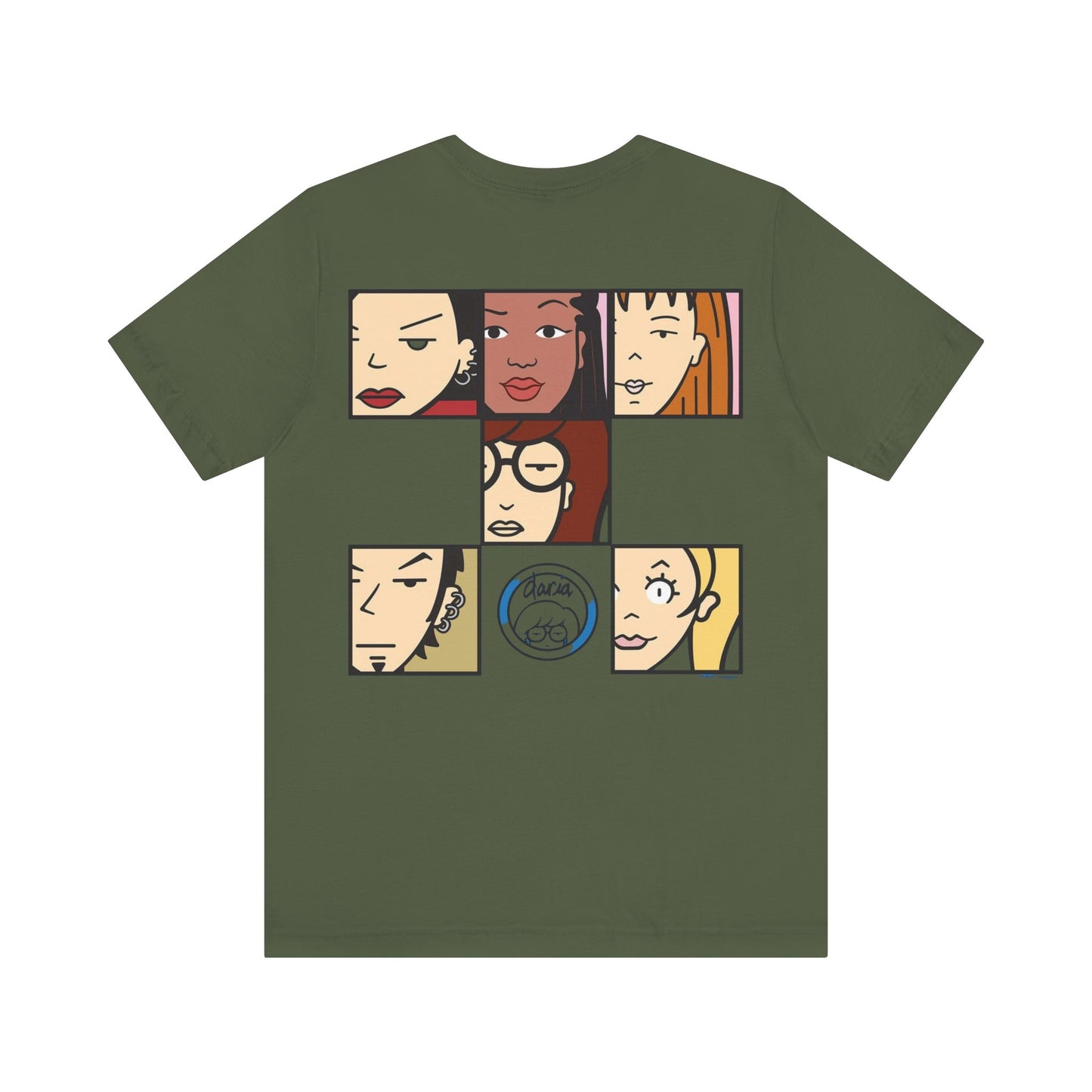 Daria-Inspired Graphic Tee — 'Oh. Its You.' Cartoon Character Shirt