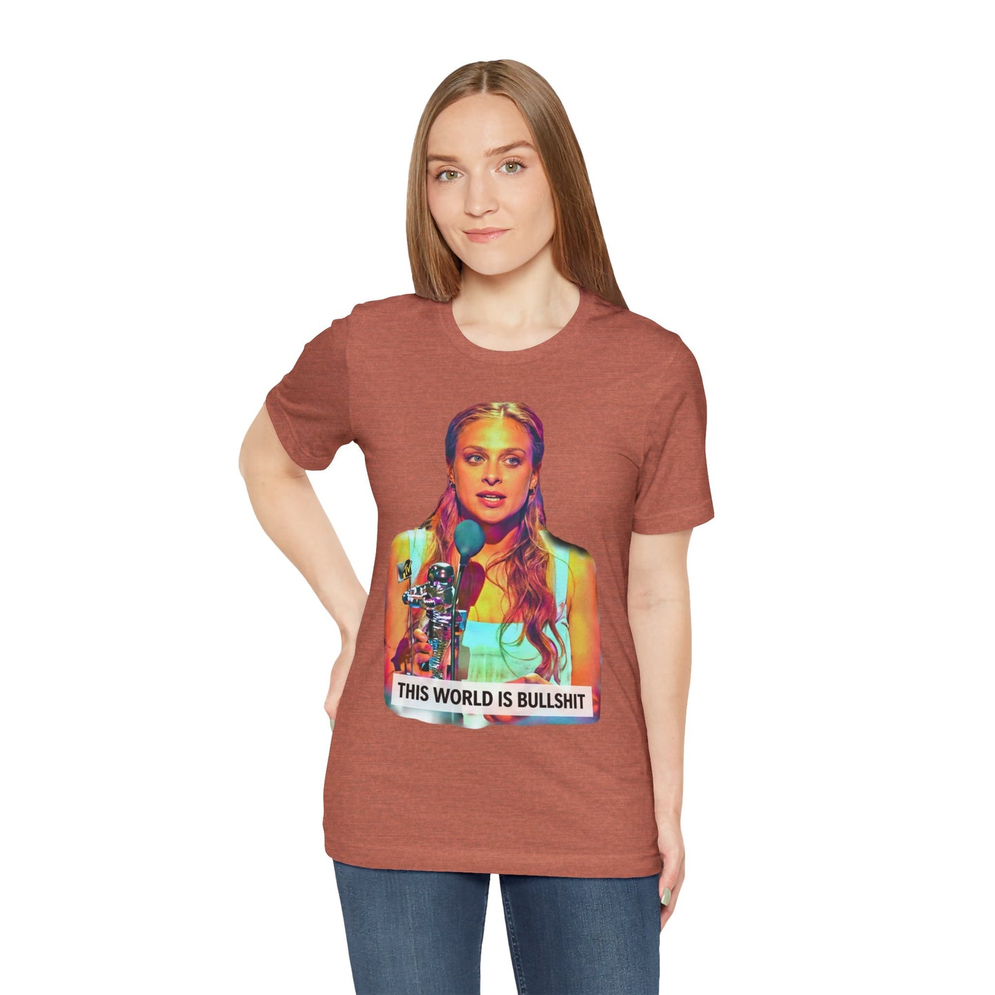 Comfy Graphic, Fiona Apple "This World Is Bullshit" Tee with 'Egos Kill Everything' Back