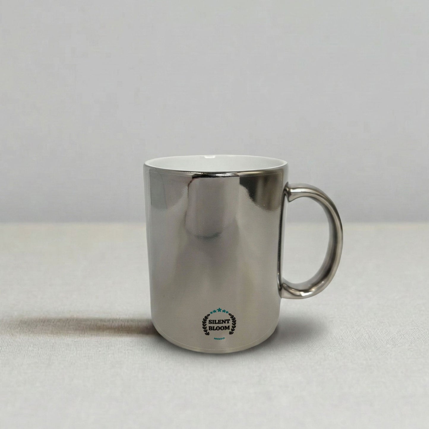 11oz Silver Goth Portrait Mug