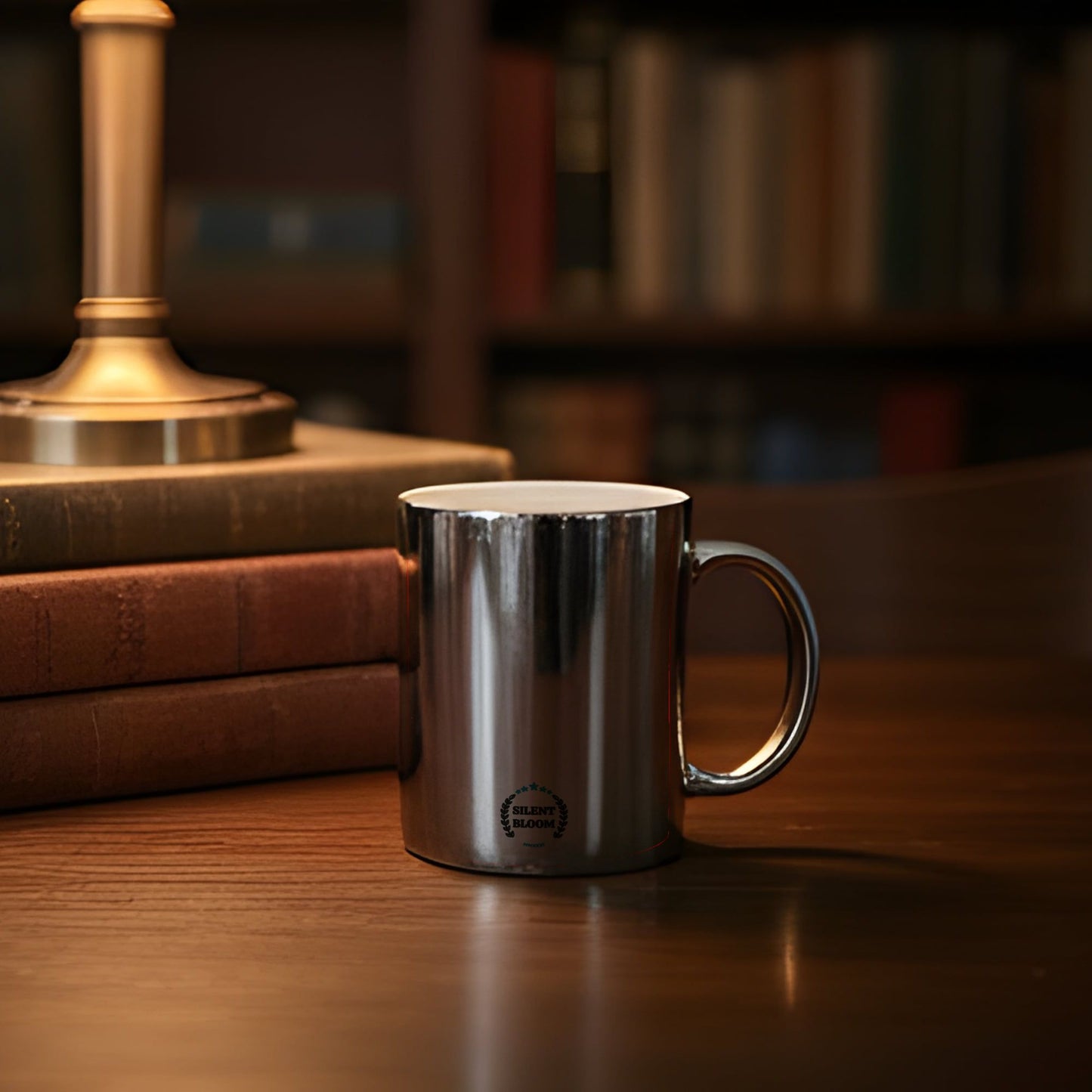 11oz Silver Goth Portrait Mug